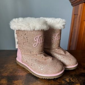Juicy Couture Glitter Boots